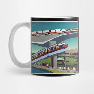 Monorail 1971 (Retro Vintage look) Mug